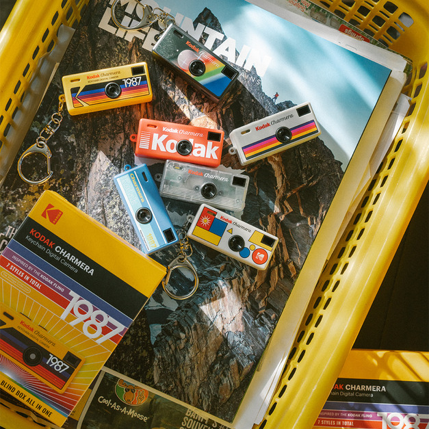 【Kodak 柯達】Kodak Charmera 迷你數位相機鑰匙圈盲盒
