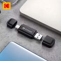 【Kodak 柯達】K143D USB-C 3.2 Gen1 OTG 高速雙模式隨身碟-256GB_3