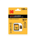 【Kodak 柯達】UHS-I U3 V30 A1 MicroSD 高速記憶卡-黑色128GB