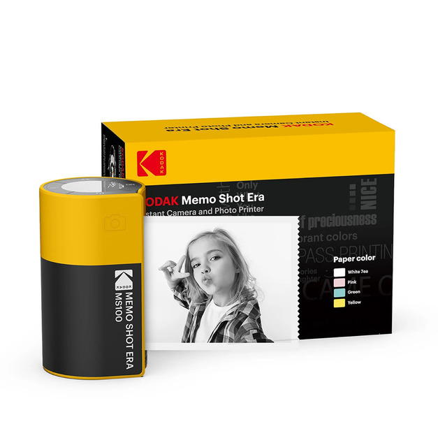 【Kodak 柯達】 Memo Shot ERA 二合一即可拍標籤相片印表機