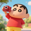 GEEKPAPA x 蠟筆小新 C2 CCD復古數位相機-星星眼小新_1