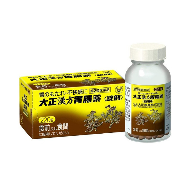 日本大正製藥（taisho）大正漢方胃腸藥 片劑220片