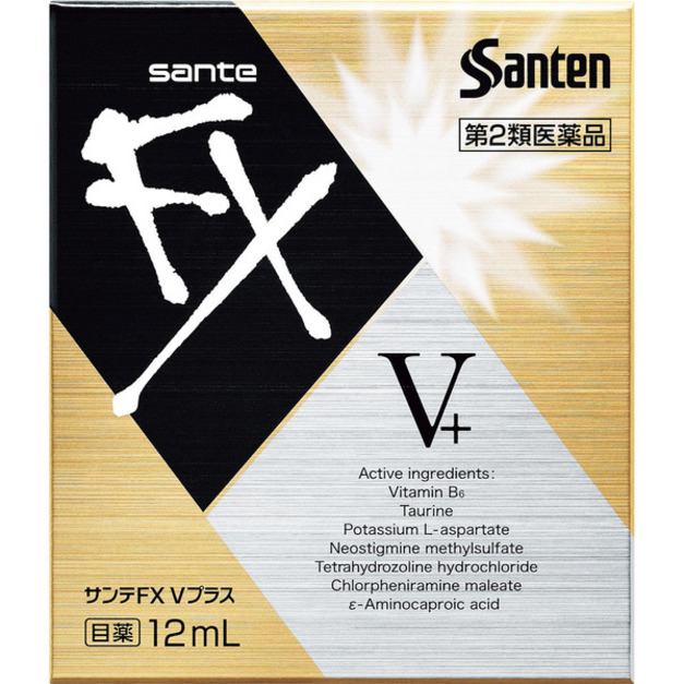 日本參天製藥（sante)FX金裝眼藥水 12ml