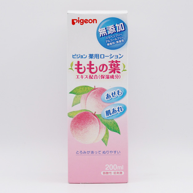 貝親（Pigeon）桃子水藥用桃葉精華保濕露防痱子水