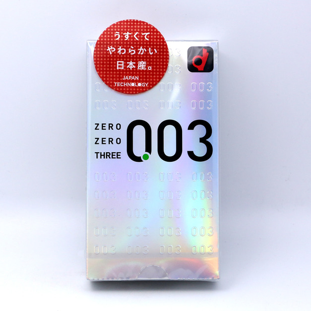 日本岡本（OKAMOTO）0.03超薄避孕套安全套 12只裝