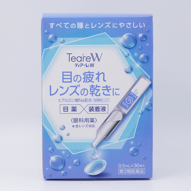 日本OPHTECS TeareW隱形眼鏡人工淚液滴眼液 0.5ml×30