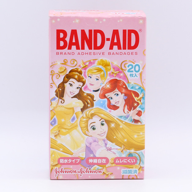 日本邦迪（BAND-AID）防水創可貼 迪士尼公主