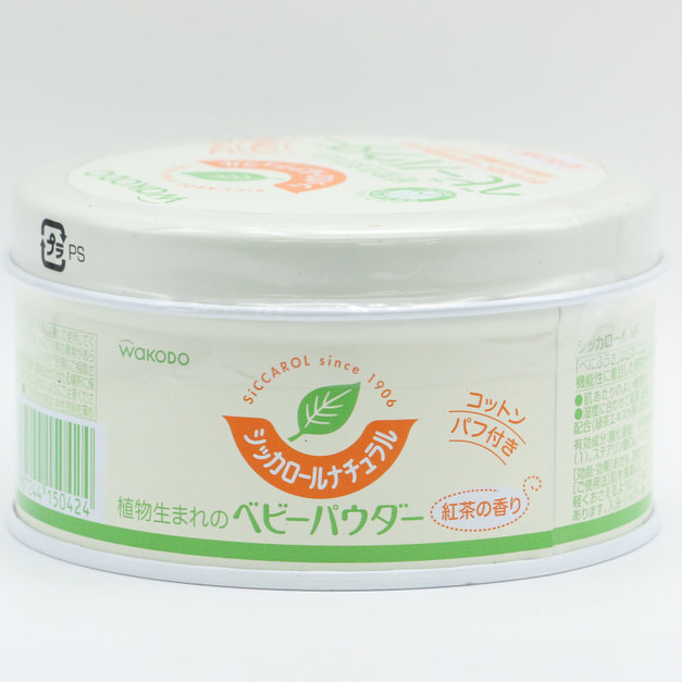 和光堂（Wakodo）寶寶紅茶香玉米植物爽身粉