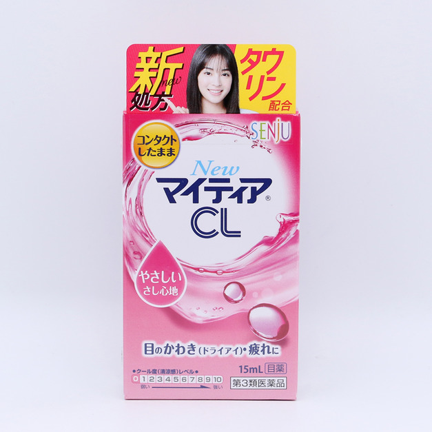 日本千壽製藥 mytearCL人工淚液滴眼液隱形眼鏡用 粉色溫和款 15ml
