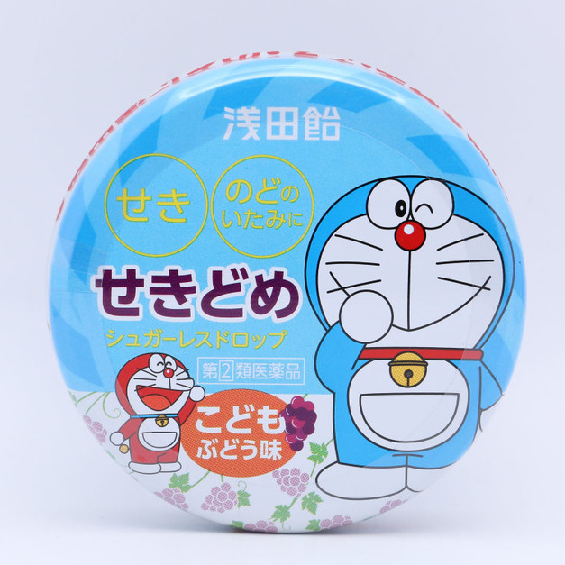 日本淺田飴 兒童止咳糖葡萄味 30顆