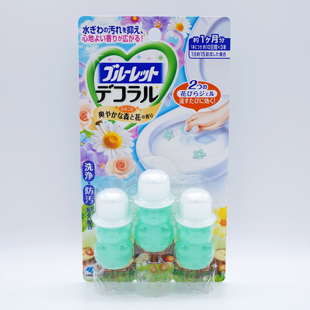 小林製藥（Kobayashi）馬桶開花潔廁花瓣凝膠馬桶清潔香薰（森林花香）