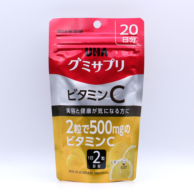 UHA味覺糖水果味維生素軟糖 維生素C20日裝
