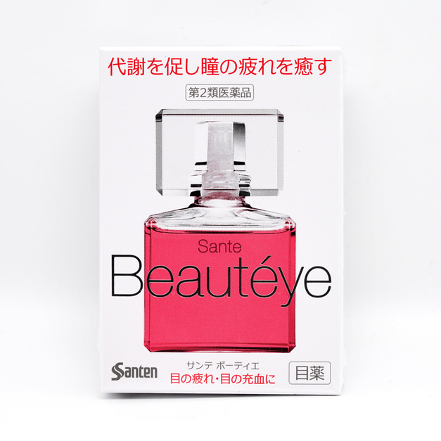 日本參天製藥（santen)Beautyeye玫瑰眼藥水12ml