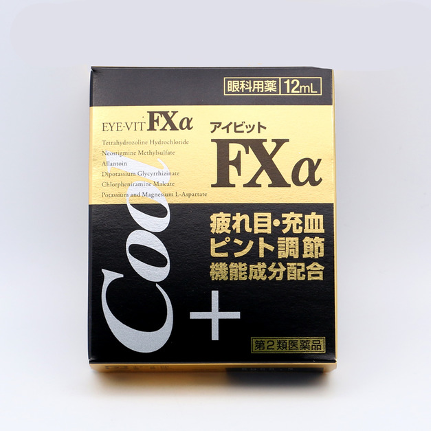 日本Teika製藥 EYE-VIT FXα cool＋清涼眼藥水12ml