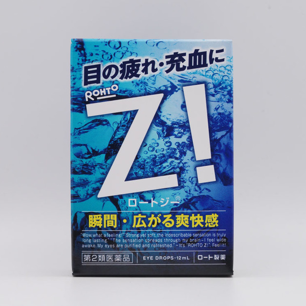 日本樂敦（ROHTO）勁Z！超清涼眼藥水（裸眼用） 12ml
