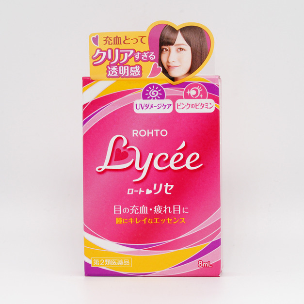 日本樂敦（ROHTO）Lycee小紅花滴眼液8ml