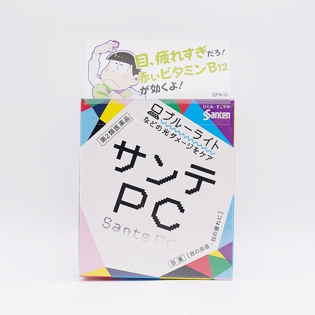 日本參天製藥（sante)PC藍光專用眼藥水 12ml