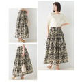 預購//盡情展現優雅氣質！飄逸靈動的印度棉印花長裙_12