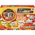 即將//【EARTH】溫泡炭酸入浴劑12錠入-果實紅茶