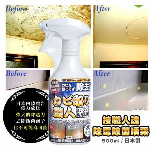 即將//【技職人魂】除霉除菌噴霧500ml