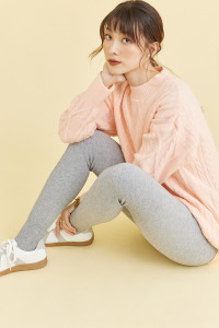 日本羊脂絨神腿防風褲襪（只剩黑色現貨)