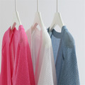 冰麻V領針織防曬罩衫 6色（只剩溫柔粉現貨）_21