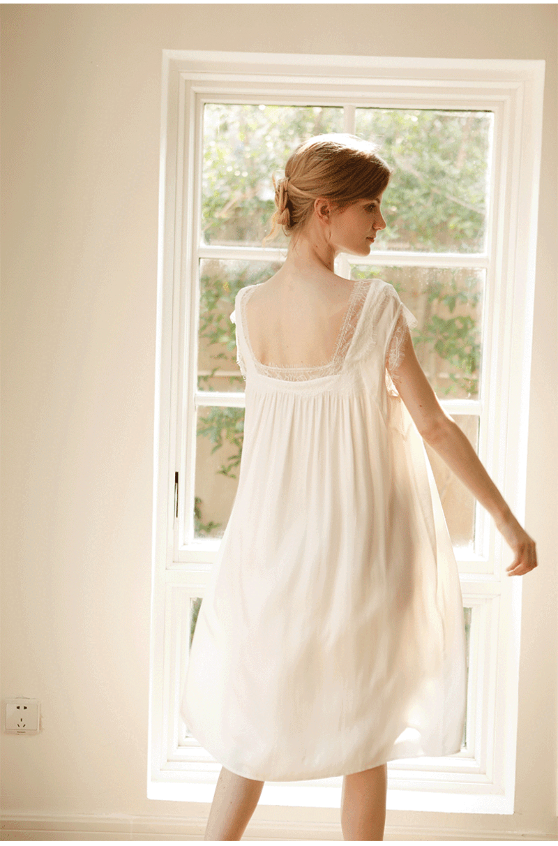 宮廷貢緞連身清新裙(現貨)_4