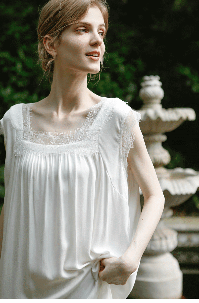 宮廷貢緞連身清新裙(現貨)_6