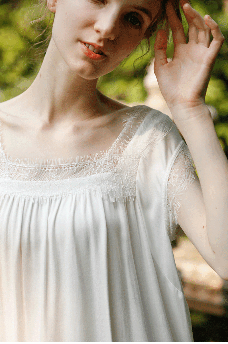 宮廷貢緞連身清新裙(現貨)_2