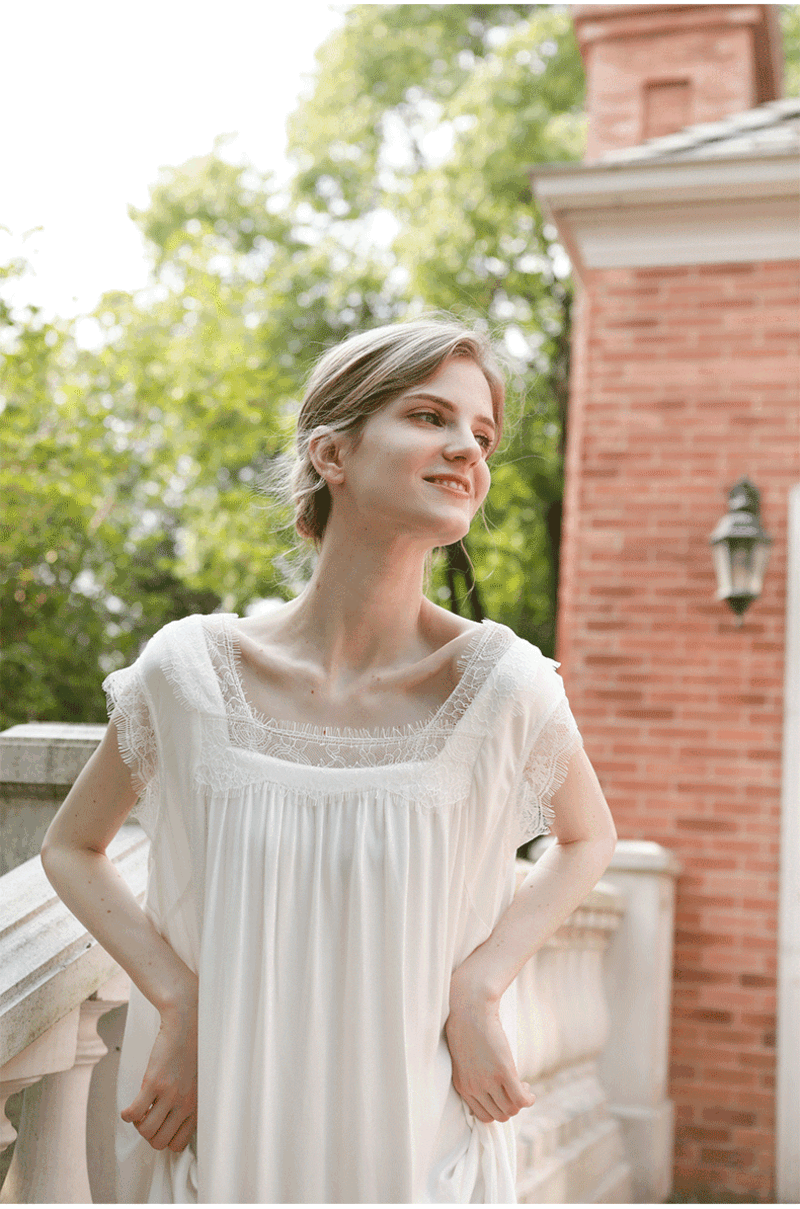 宮廷貢緞連身清新裙(現貨)_12