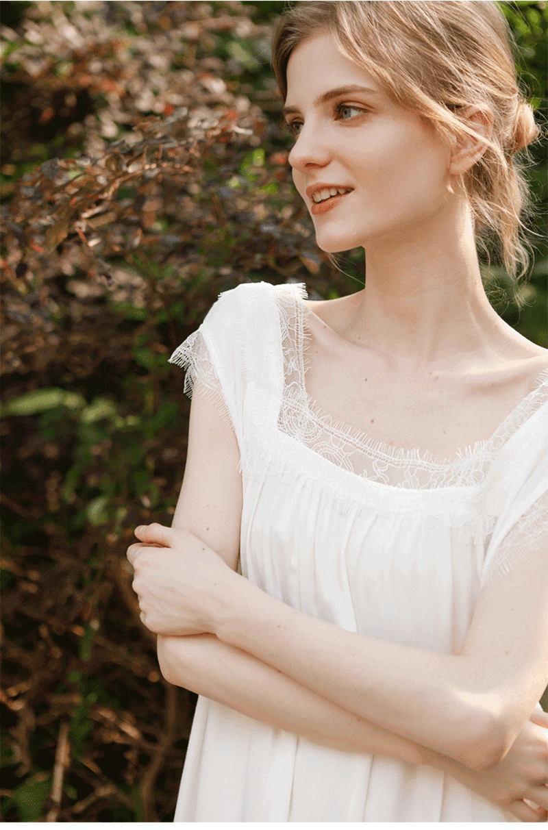 宮廷貢緞連身清新裙(現貨)_9