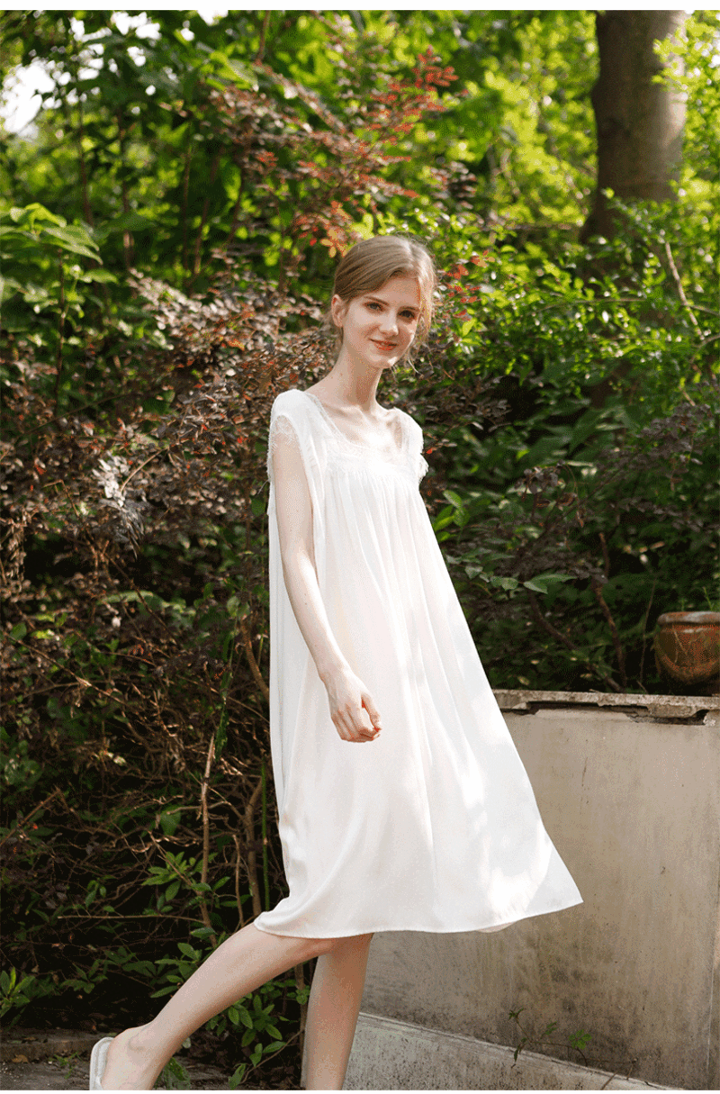 宮廷貢緞連身清新裙(現貨)_13