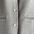 灰質小香風西裝外套 2色（現貨）_10