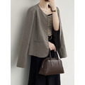 灰質小香風西裝外套 2色（現貨）_2