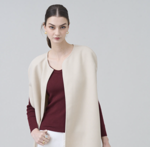 萊博長版貴婦罩衫 3色 （只剩黑/米白現貨）