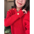金幣紅年寬鬆毛衣（現貨）_8