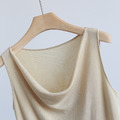 100%天絲波浪領背心 7色（只剩卡其色現貨）_31