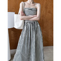 大地線條平口肩帶洋裝(現貨)_5