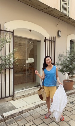 薄麻v領背心 6色（現貨）