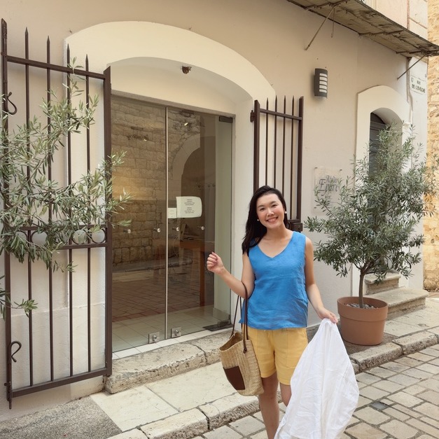 薄麻v領背心 6色（現貨）