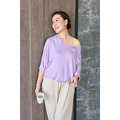 居家豆腐軟軟上衣（只剩深藍/紫現貨）_7