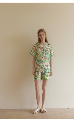 100%竹纖維叢林睡衣（Ｍ/L現貨）