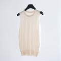早秋羊毛混紡無袖背心 10色（只剩卡其現貨）_12