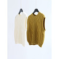 羊毛混紡菱形紋理背心 2色 (只剩芥末黃現貨)_10