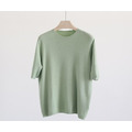 韓國絨圓領純色上衣 7色 (只剩綠/駝/奶/棕現貨)_32