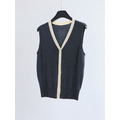 2件套羊毛混紡拼色背心 3色（只剩黑/灰現貨）_7