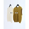 羊毛混紡菱形紋理背心 2色 (只剩芥末黃現貨)_9