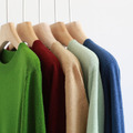 韓國絨圓領純色上衣 7色 (只剩綠/駝/奶/棕現貨)_13