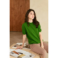 韓國絨圓領純色上衣 7色 (只剩綠/駝/奶/棕現貨)_2