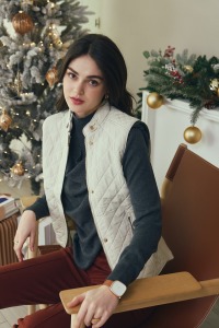 英國莊園菱格背心4色（現貨）